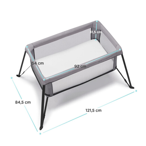 Kinderkraft prenosivi krevetac movi pink KCMOVI00PNK0000