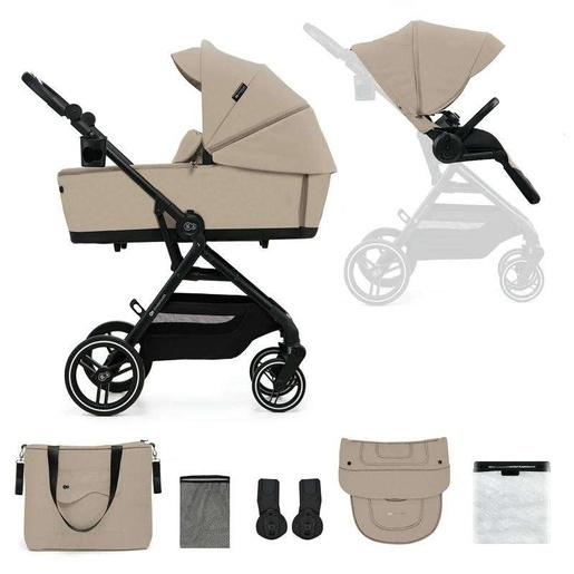 Kinderkraft kolica yoxi 2u1 sand beige KSYOXI00BEG2000