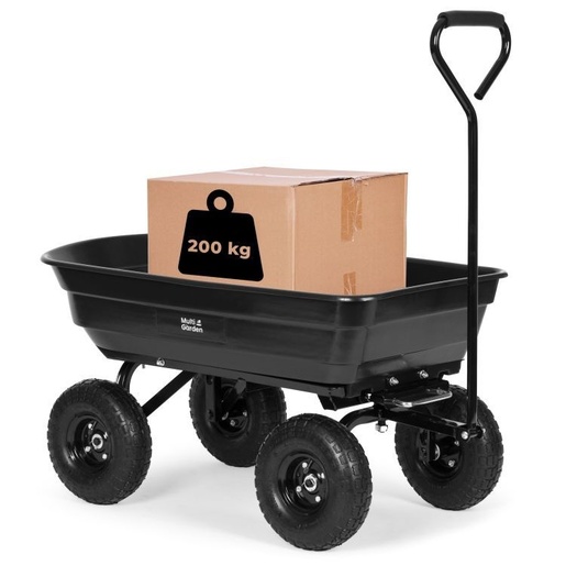 Multi Garden Baštenska transportna kiperska kolica, nosivosti do 200kg, 1015