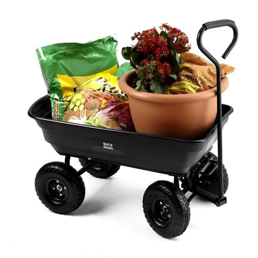 Multi Garden Baštenska transportna kiperska kolica, nosivosti do 200kg, 1015