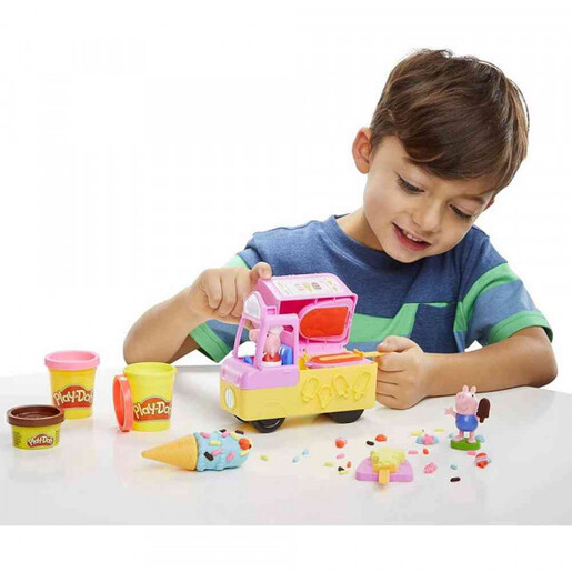 PLAY DOH PEPPAS ICE CREAM PLAYSET F3597