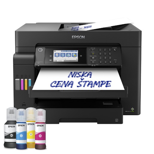 Epson multifunkcionalni inkjet štampač EcoTank L15160 A3+, C11CH71402