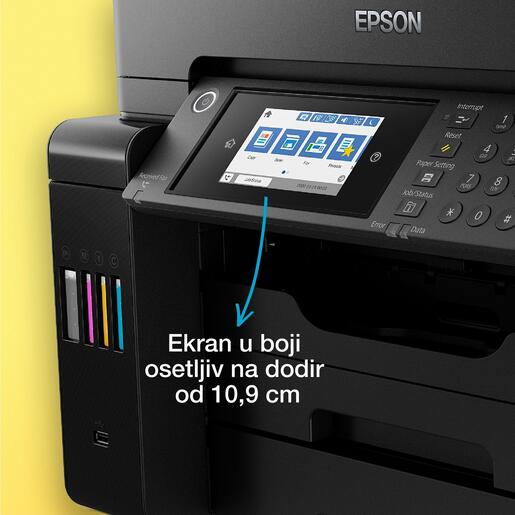Epson multifunkcionalni inkjet štampač EcoTank L15160 A3+, C11CH71402