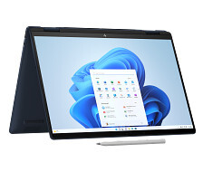 Laptop HP Envy x360 14-fc0002nn A71RDEA, 14 OLED 2.8K, Intel Core Ultra 7 155U, 16GB RAM, 1TB SSD, Windows 11 Home