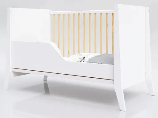 Lettino Cosmo 120X60 White Pine