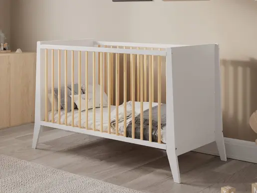 Lettino Cosmo 120X60 White Pine