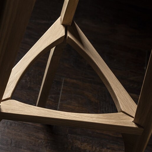 Meda furniture Drvena barska stolica Terca Hrast