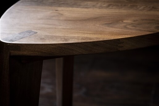 Meda furniture Drvena hoklica Terca L Orah