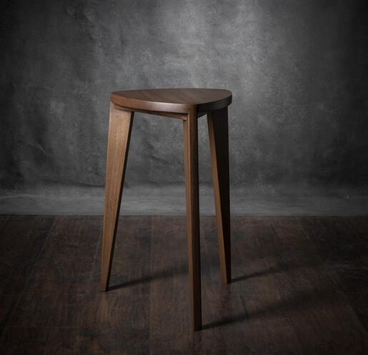 Meda furniture Takai set pomoćnih stočića od orahovine – visoki set 45cm i 60cm