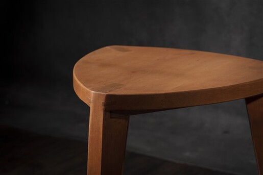 Meda furniture Drvena hoklica Terca M Trešnja