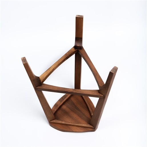 Meda furniture Drvena polubarska stolica Terca Orah