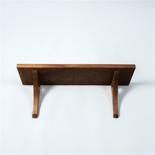 Meda furniture Drvena Polica orah