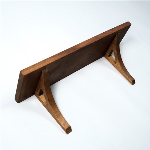 Meda furniture Drvena Polica orah