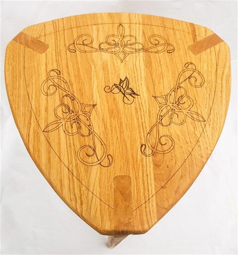 Meda furniture Stočići od drveta sa ornamentima