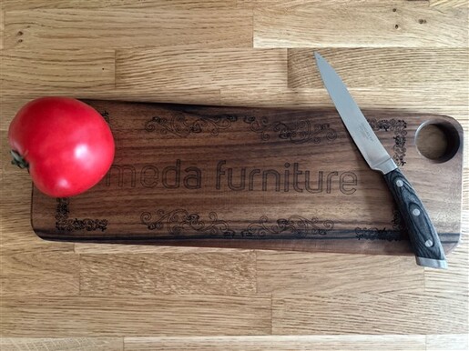 Meda furniture Daska za serviranje Servantes od oraha kvad
