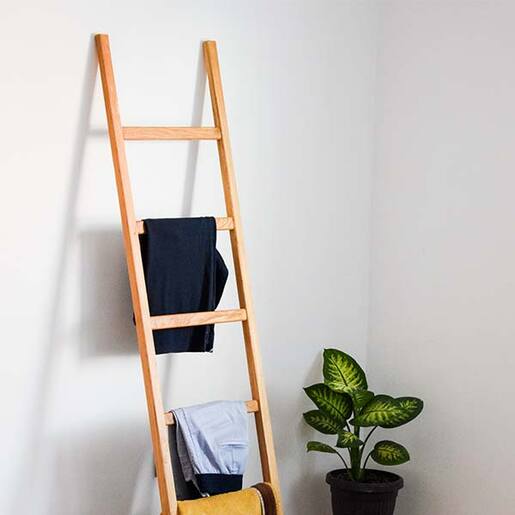 Meda furniture Drveni stalak Merdevine