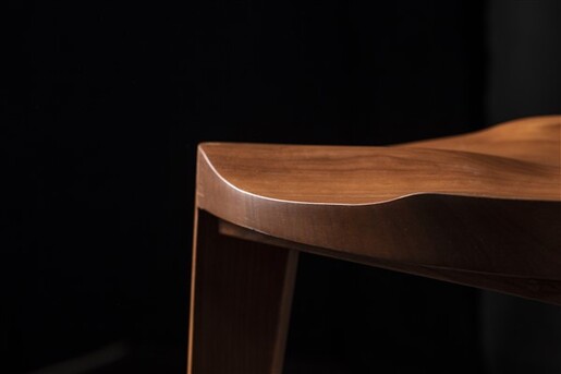 Meda furniture Drvena barska stolica Terca Trešnja