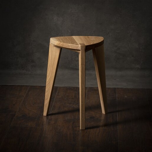 Meda furniture Drvena hoklica M Hrast