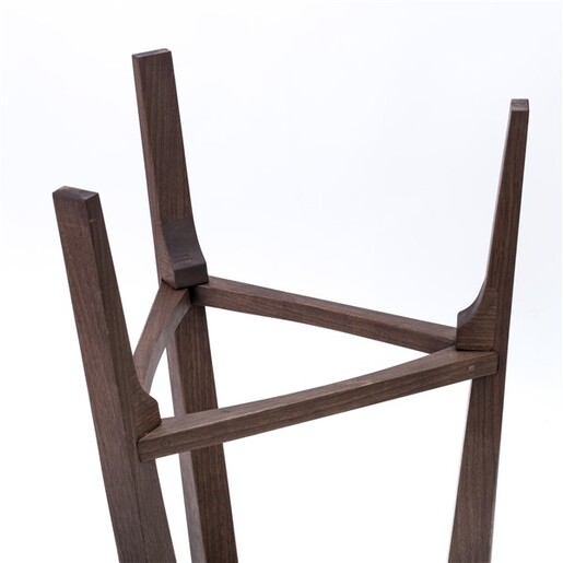 Meda furniture Drvena barska stolica Orah 40cm