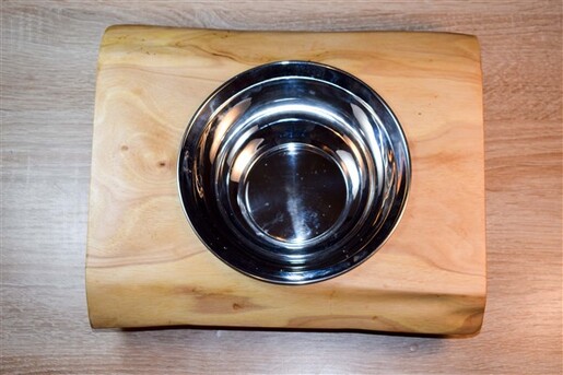 Meda furniture Hranilica za pse Walnut