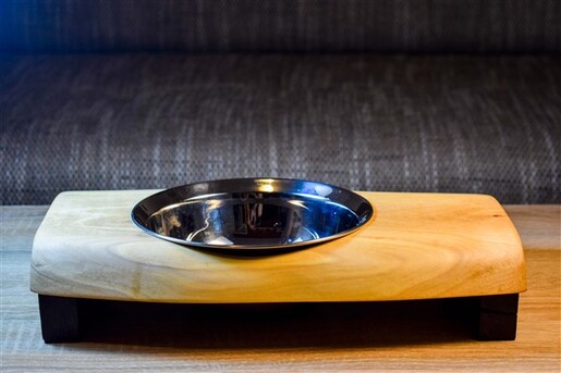 Meda furniture Hranilica za pse Walnut