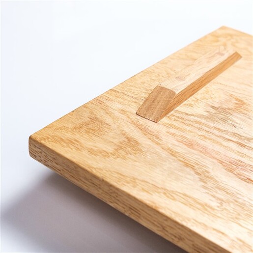 Meda furniture Drveni zidni sat Crtice i brojke