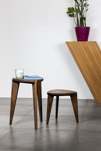 Meda furniture Stočići od drveta Orah M (set)