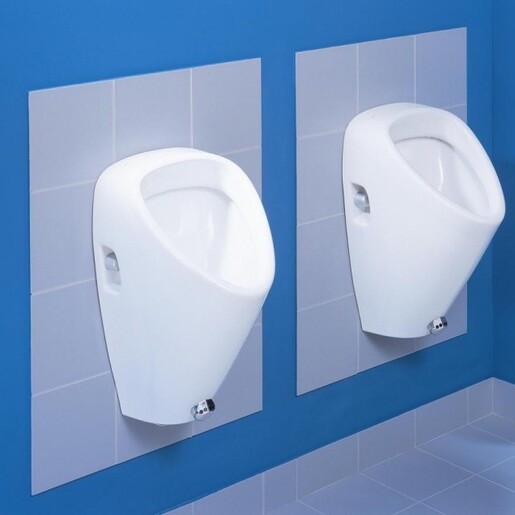 Jika Golem White pisoar 30,5x34x53,5 sa vidljivim dovodom, skrivenim odvodom i vidljivim kačenjem 8.4306.1.000.000.1