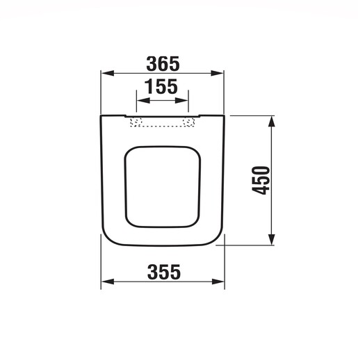 Jika Cubito Pure White daska za WC šolju sporo spuštajuća 8.9342.2.300.063.1