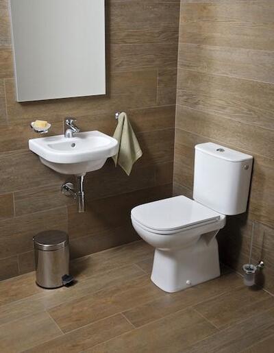 Jika Deep White umivaonik (lavabo) 54x41x0,6 konzolni sa rupom za bateriju i sa prelivom 8.1261.1.000.104.1
