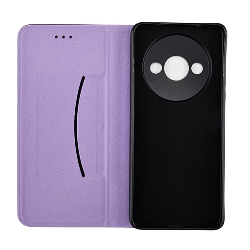 Elegant  Xiaomi Redmi A3, Purple Preklopla Maska