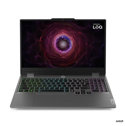 Laptop LENOVO LOQ 15ARP9 83JC00G9YA, 15.6 FHD IPS AG, AMD Ryzen 7 7435HS, 24GB RAM, 512GB SSD, nVidia GeForce RTX 4060, DOS