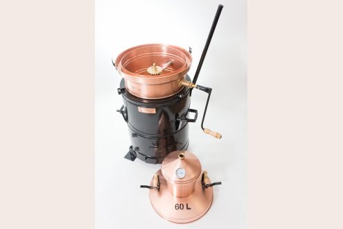 Destilatori Kazan za rakiju 60 L Prevrtač 
sa mešalicom