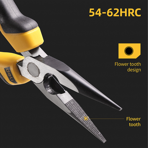 DELI Špicasta klešta prava 160mm EDL2106