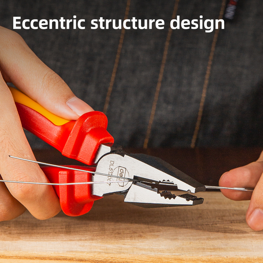 DELI Kombinovana klešta VDE 180mm EDL512007