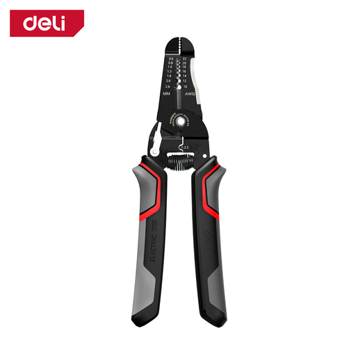 DELI Klešta za skidanje izolacije 0,6-2,6mm PRO 180mm EDL2667