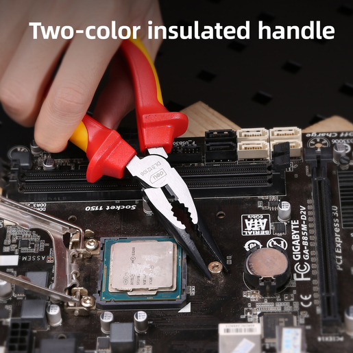 DELI Špicasta klešta VDE prava 160mm EDL512106