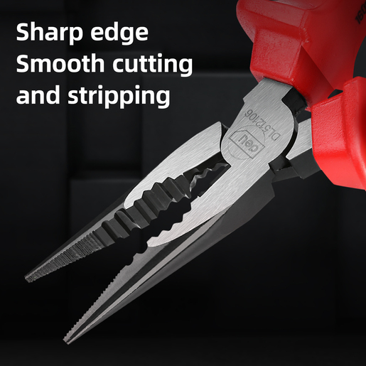 DELI Špicasta klešta VDE prava 160mm EDL512106