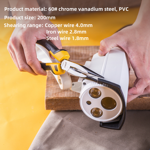 DELI Špicasta klešta Standard 200mm EDL2108Z