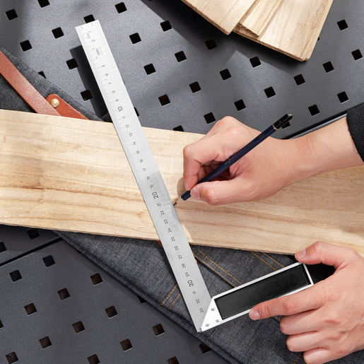 DELI Ugaonik inox 350mm EDL302350