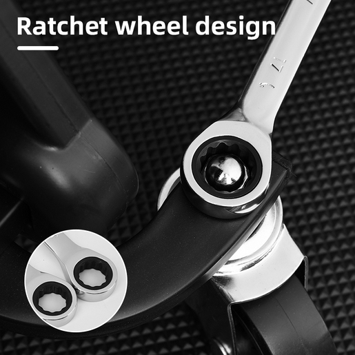 DELI Ključ okas-vilasti sa račnom 18mm EDL34118