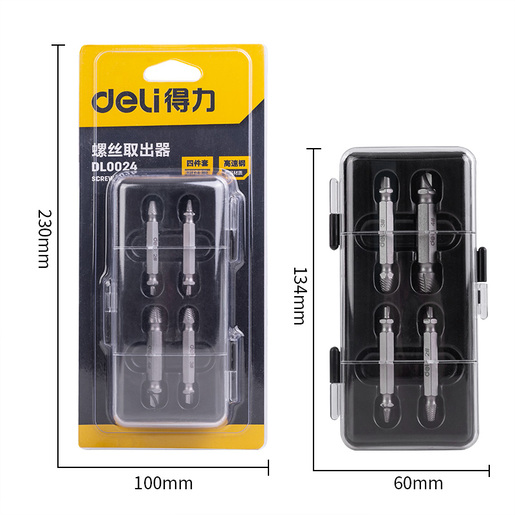 DELI Alaz za vadjenje zalomljenih vijaka M3-M18 DL0024