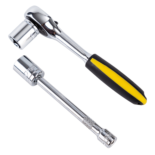 DELI Set nasadnika sa račnom 1/4" 12 kom EDL0012T