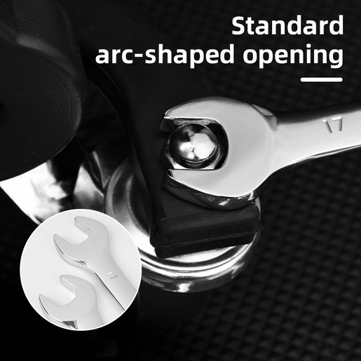 DELI Ključ okas-vilasti sa račnom 22mm EDL34122