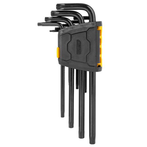 DELI Set dugih torx ključeva Black T10-T50, 9kom EDL234209H