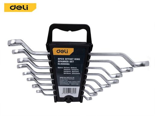 DELI Set duplo okastih ključeva 6-22mm, 8kom. EDL150008A