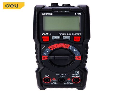 DELI TRMS digitalni multimetar CATIII 600V EDL334302