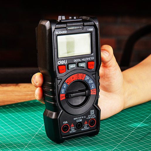DELI TRMS digitalni multimetar CATIII 600V EDL334302