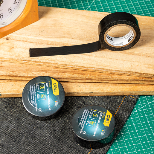 DELI PVC izolir traka crna 18mm x 10m EDL5261