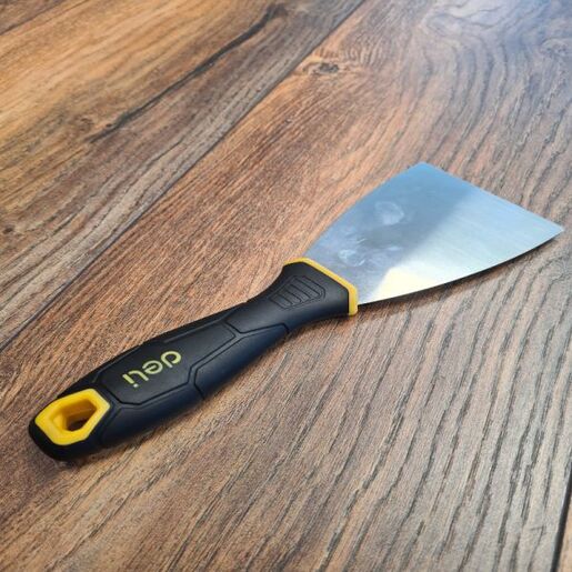 DELI Špahtla inox gumena drška 50mm EDL-HD2